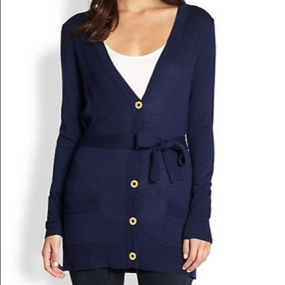 Lilly Pulitzer Navy Cardigan